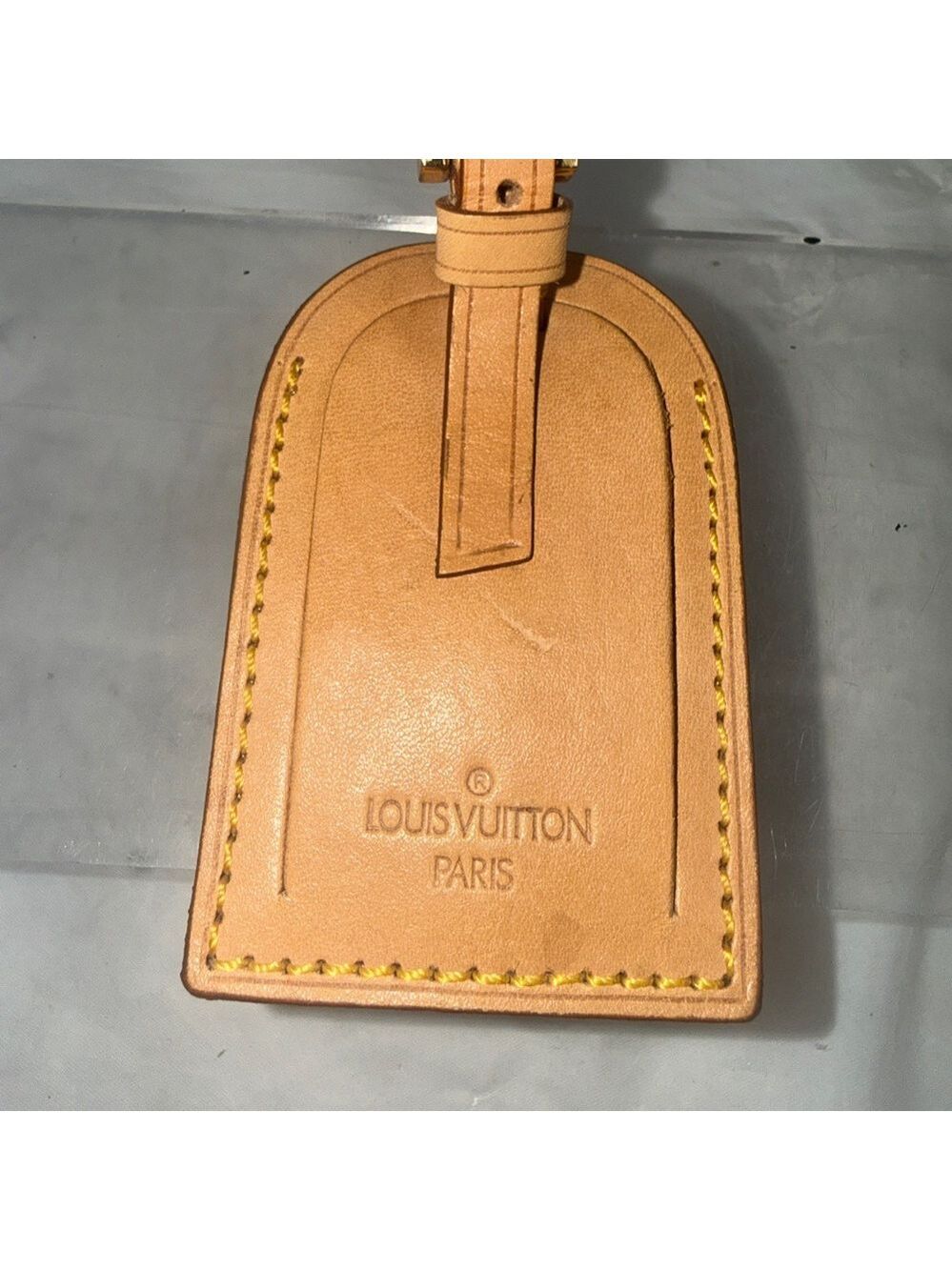 Louis Vuitton Tan, vachetta leather Louis Vuitton" logo - Picture 6 of 10